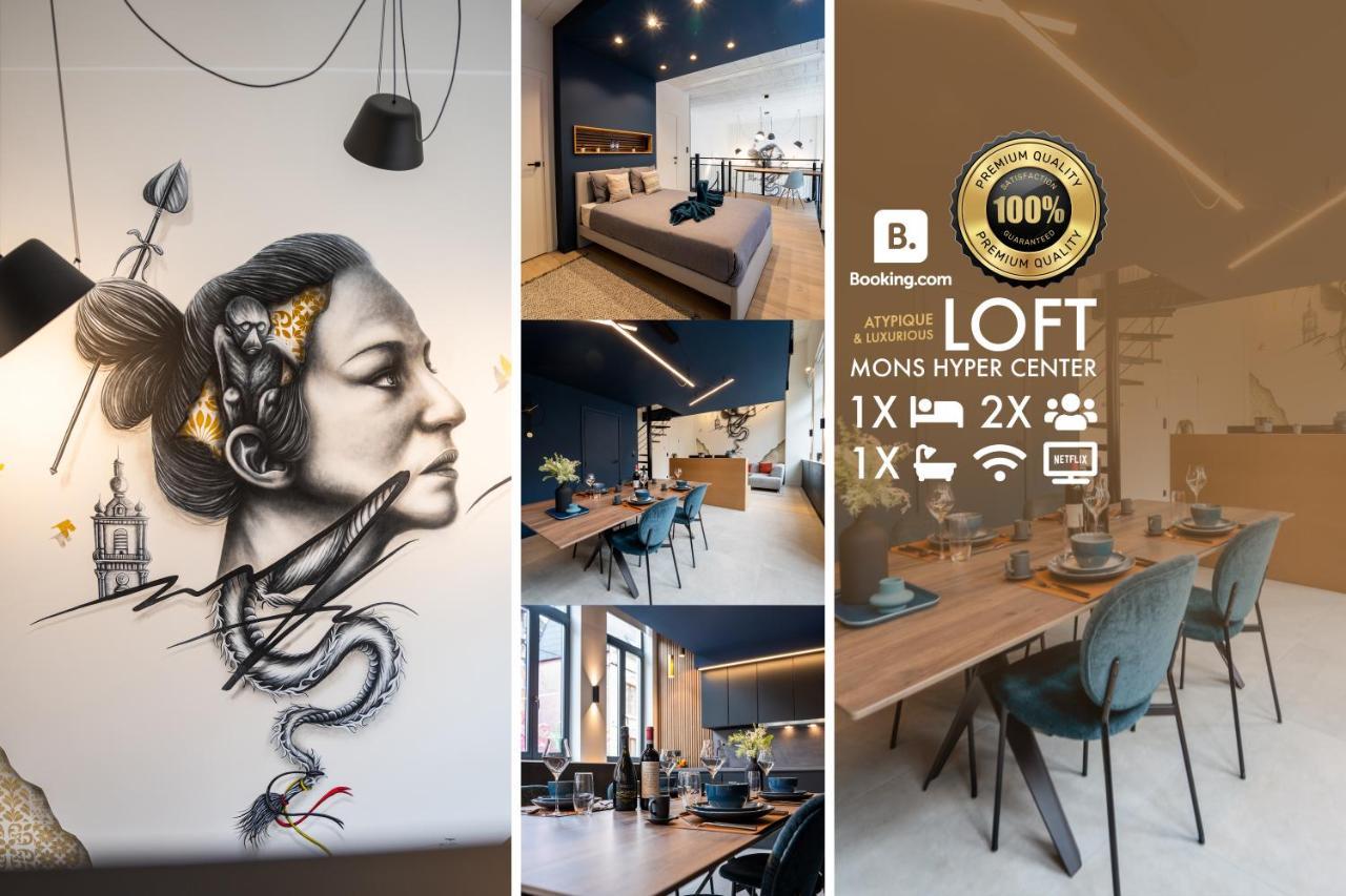 Atypique Loft Mons City Center Exterior photo
